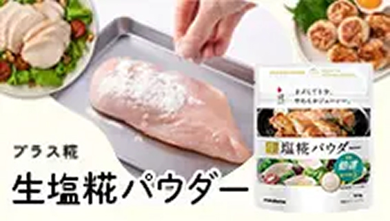 Raw salt koji powder